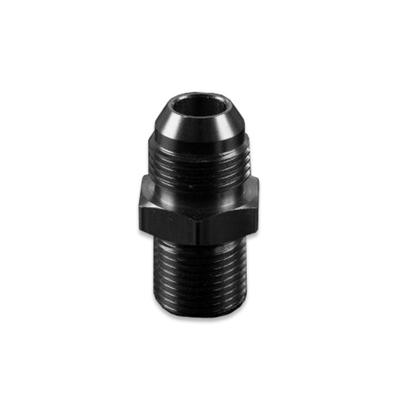 AN-10 To M12x1.5 Adapter – Black JIC Flare To Metric Straight Male Hose Fitting 13 thumbnail image